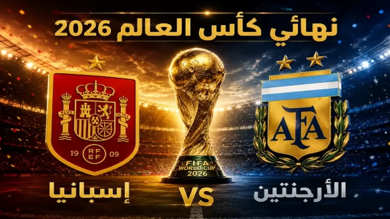 قناة مجانية تبث نهائي المونديال بين إسبانيا والأرجنتين بالتردد المحدد